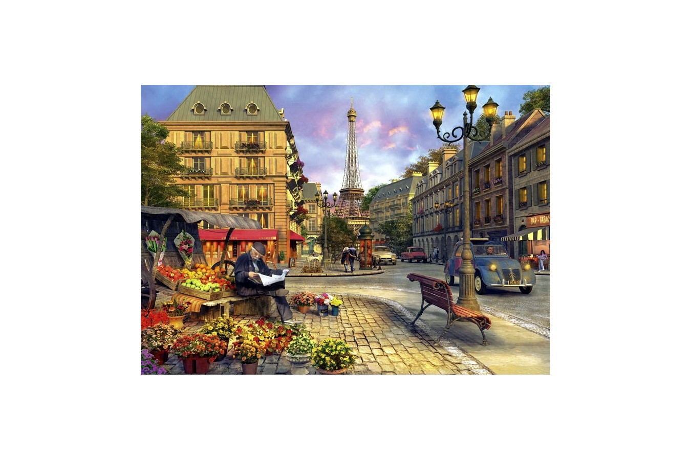 Puzzle Anatolian - Paris Street Life, 1500 piese (4542)