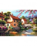 Puzzle Anatolian - Country Village Canal, 1500 piese (4543)