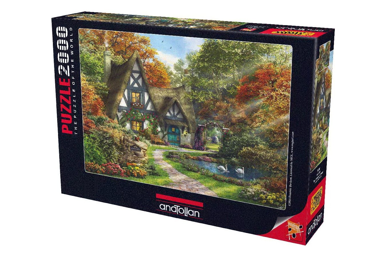 Puzzle Anatolian - The Autumn Cottage, 2000 piese (3936)