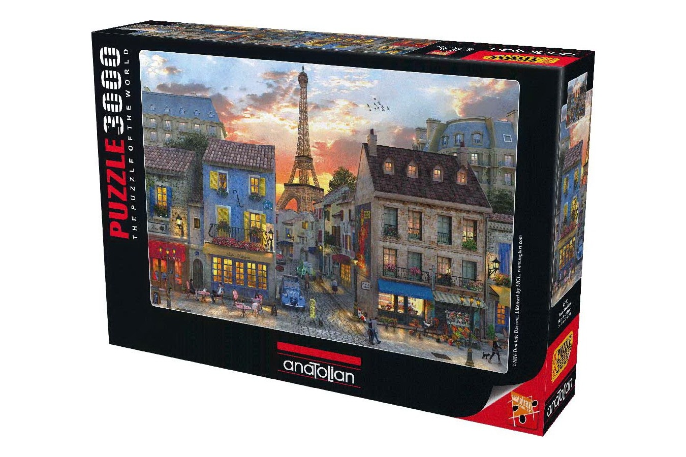 Puzzle Anatolian - Streets of Paris, 3000 piese (4910)