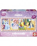 Puzzle Educa - Panoramic - Disney Princesses, 100 piese (13500)