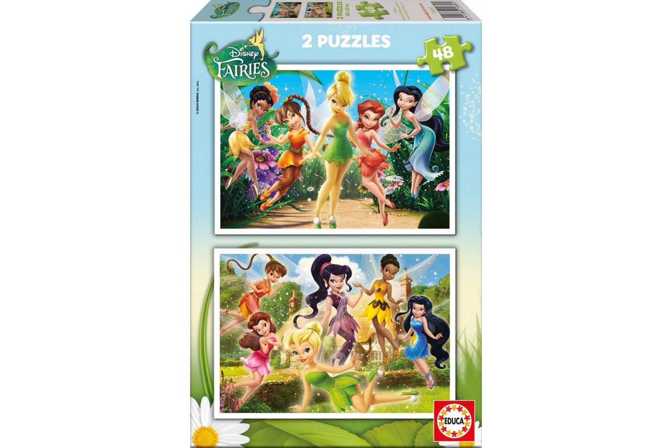 Puzzle Educa - Disney Fairies, 2x48 piese (14660)