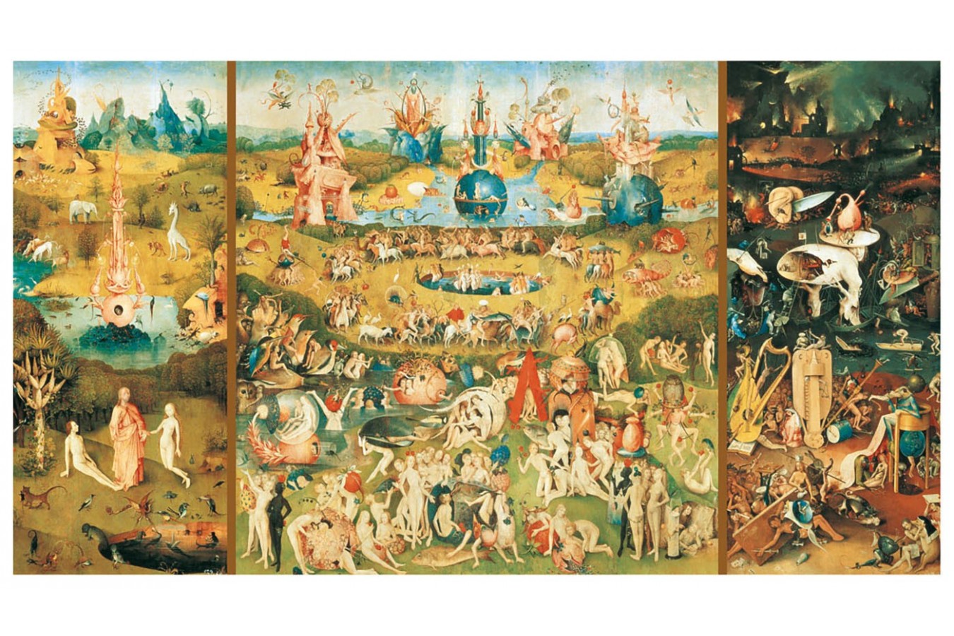Puzzle Educa - Hieronymus Bosch: The Garden of Earthly Delights, 9000 piese (14831)