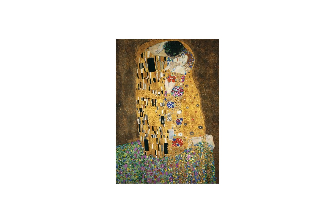 Puzzle Ravensburger - Gustav Klimt: Gustav Klimt - Sarutul, 1000 piese (15743)