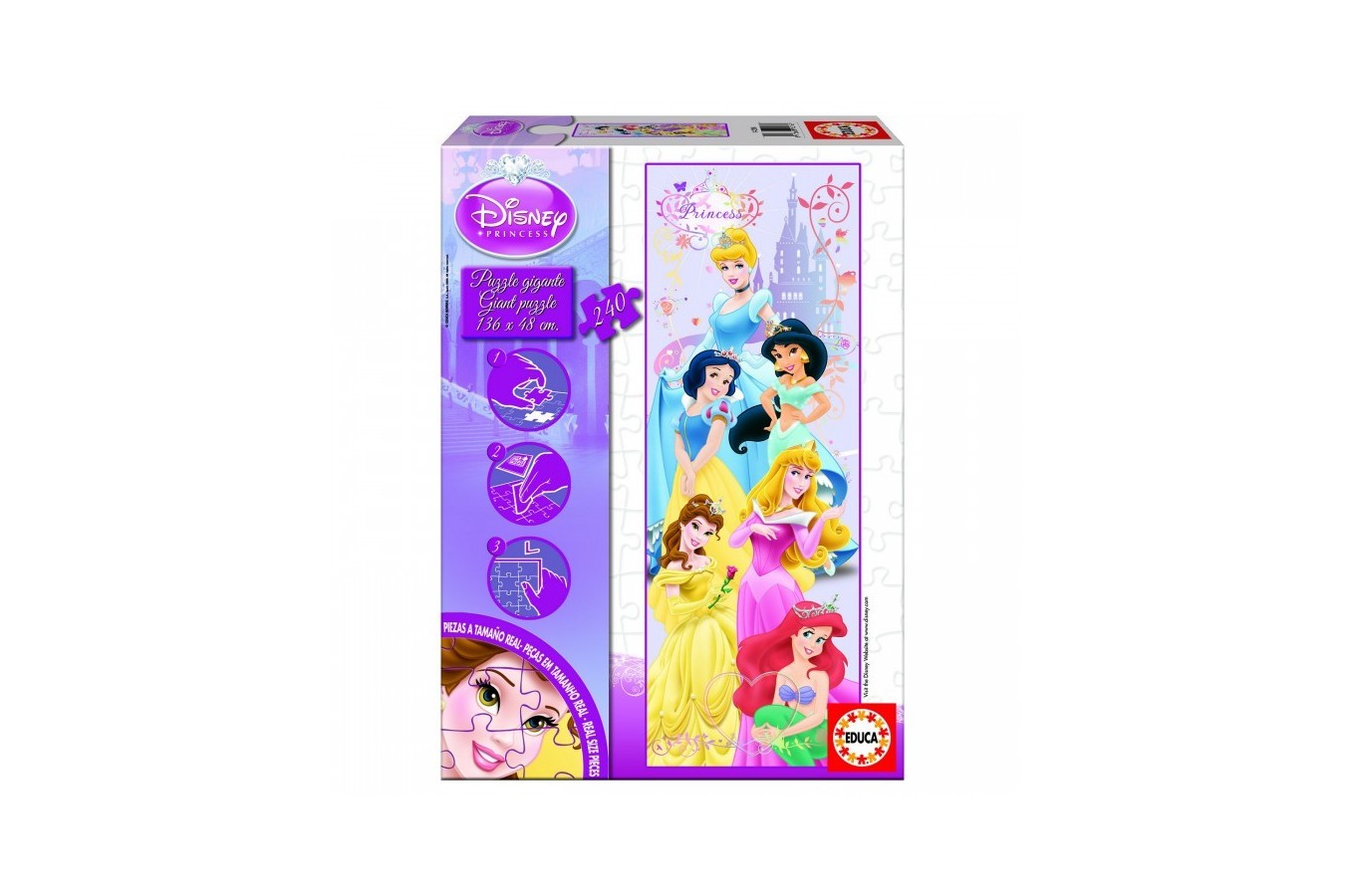 Puzzle Maxi Educa - Disney Princesses, 240 piese (14881)