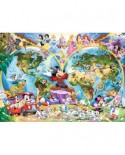 Puzzle Ravensburger - Harta Lumii Disney, 1000 piese (15785)