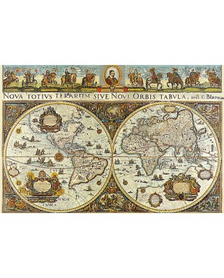 Puzzle Ravensburger - Harta Lumii In 1665, 3000 piese (17054)