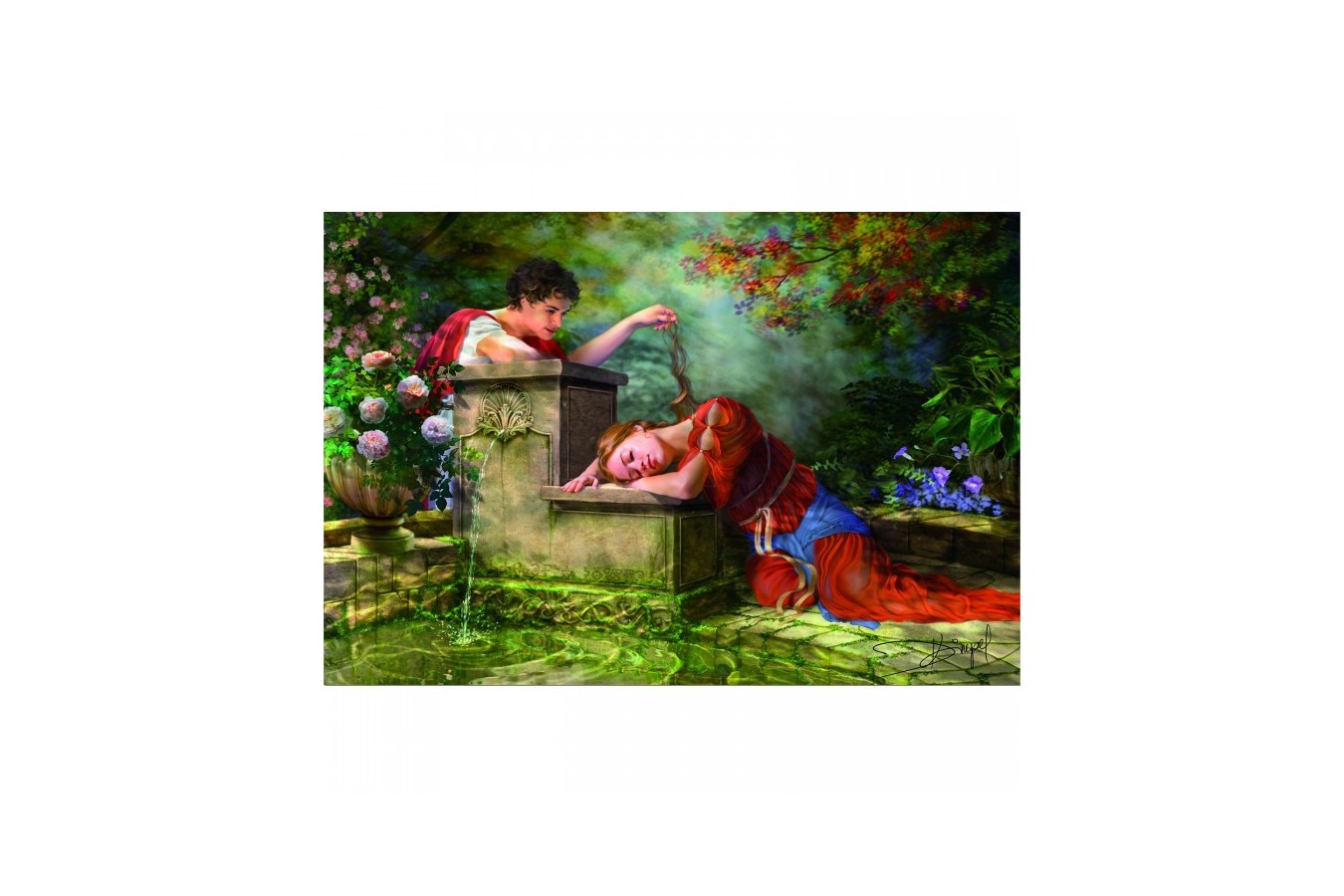Puzzle Educa - While She was Sleeping, 8000 piese (15168)