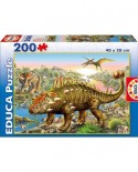 Puzzle Educa - Dinosaurs, 200 piese (15264)