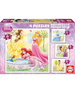 Puzzle Educa - Disney Princesses, 12/16/20/25 piese (15289)