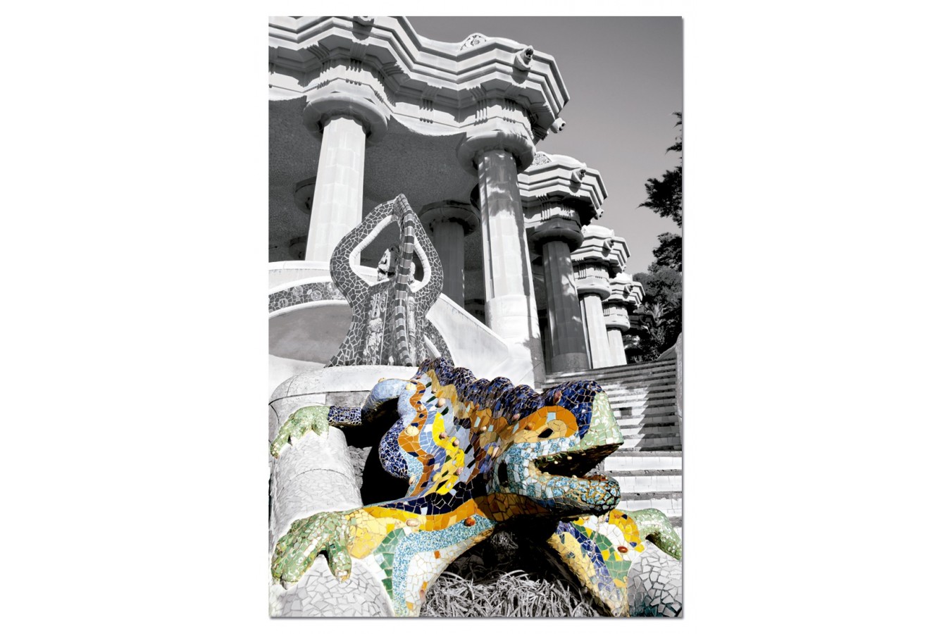 Puzzle Educa - Parc Guell, Barcelona, 500 piese (15319)