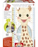 Puzzle Gigant Educa - Height Chart: Sophie the Giraffe, 32 piese (15505)