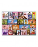 Puzzle Educa - Shared Moments, 1000 piese, include lipici puzzle (15518)