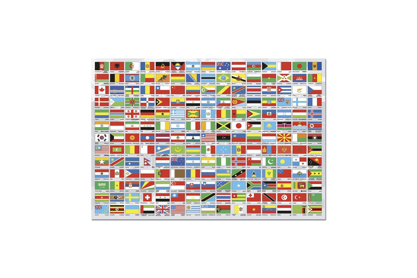 Puzzle Educa - Flags of the World, 1500 piese (15530)