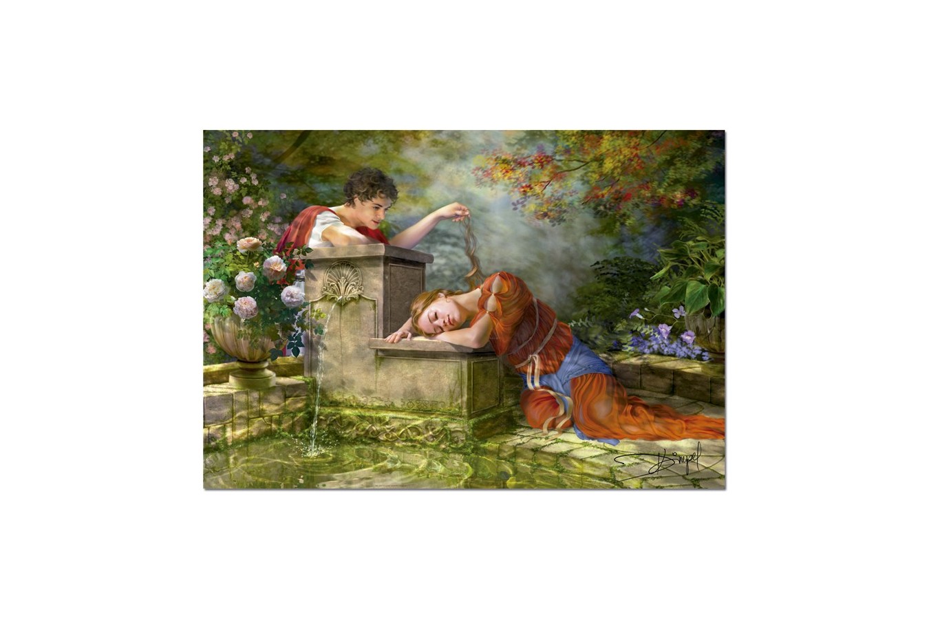Puzzle Educa - While She was Sleeping, 1500 piese (15580)