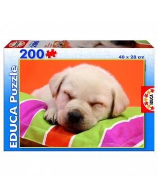 Puzzle Educa - Sweet Puppy, 200 piese (15621)