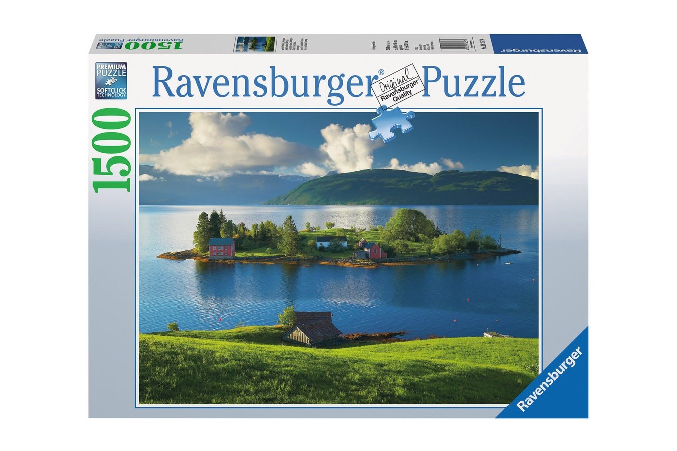 Puzzle Ravensburger - Insula Din Hordaland, 1500 piese (16257)