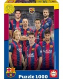 Puzzle Educa - Collage FC Barcelona 2014-2015, 1000 piese (16300)