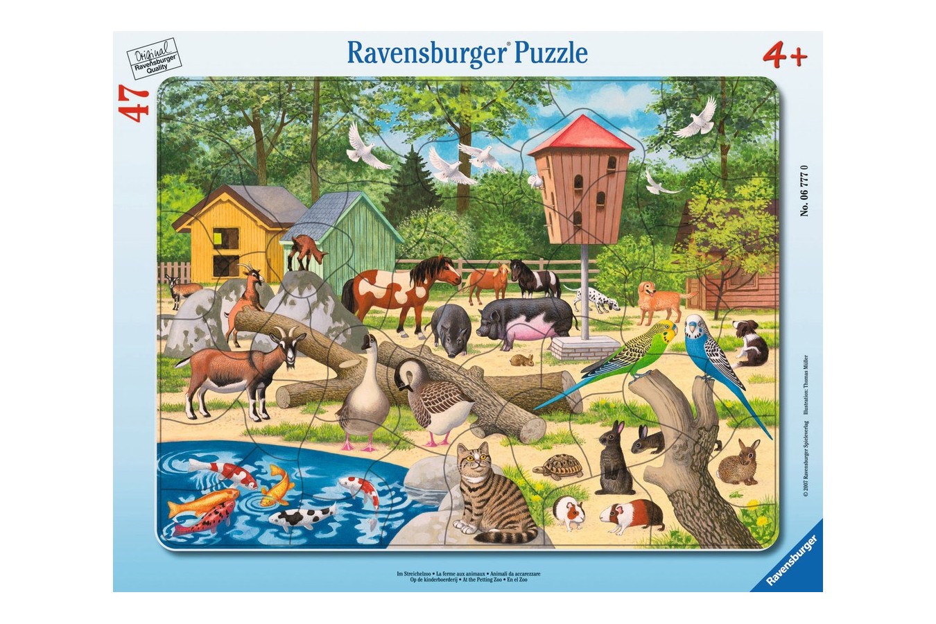 Puzzle Ravensburger - La Zoo, 47 piese (06777)
