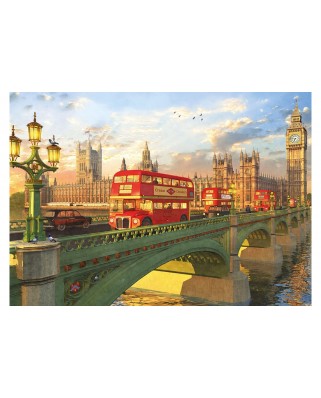 Puzzle Educa - Dominic Davison: Westminster Bridge, London, 2000 piese, include lipici puzzle (16777)