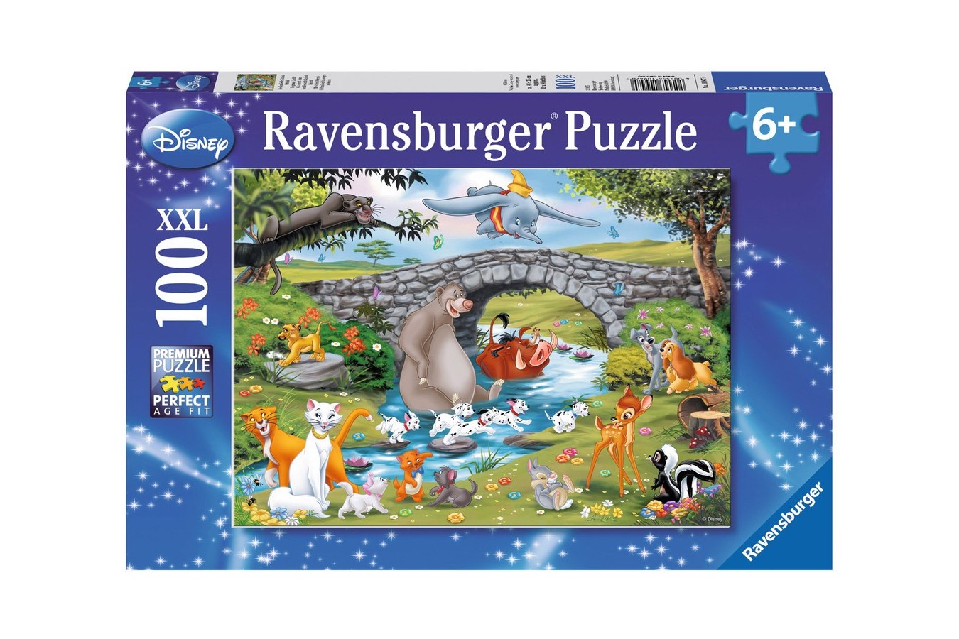 Puzzle Ravensburger - Lumea Animalelor, 100 piese (10947)