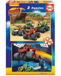 Puzzle Educa - Blaze and The Monster Machines, 2x100 piese (16822)