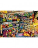 Puzzle Educa - Aimee Stewart: The Farmers Market, 2000 piese, include lipici puzzle (17128)