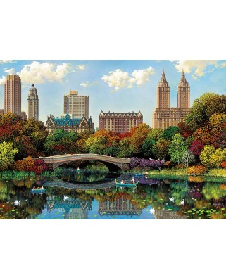 Puzzle Educa - Central Park Bow Bridge, 8000 piese (17136)