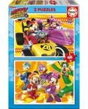 Puzzle Educa - Mickey and the Roadster Racers, 2x48 piese (17239)