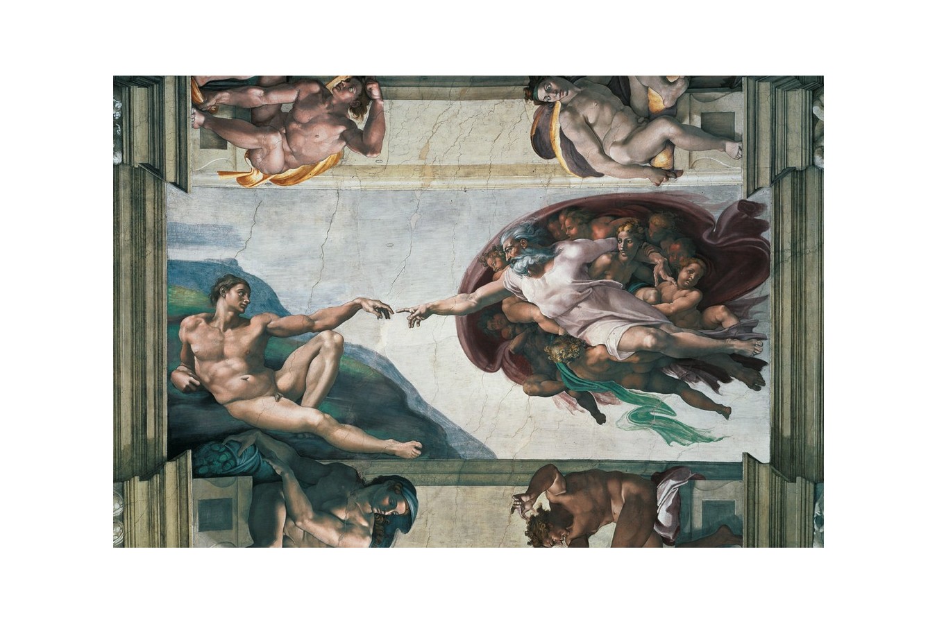 Puzzle Ravensburger - Michelangelo: Michelangelo - Crearea Lui Adam, 5000 piese (17408)