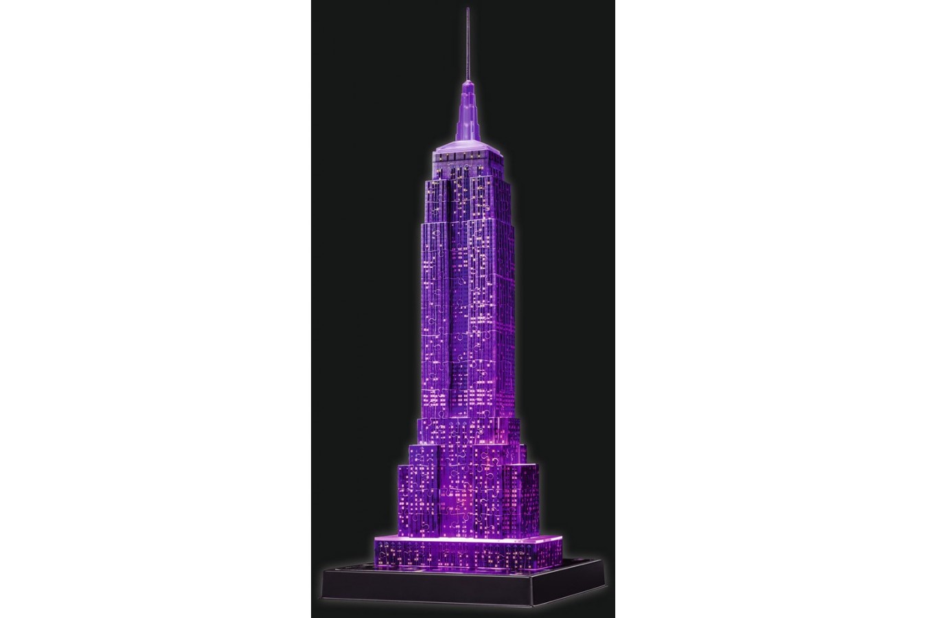Puzzle 3D Ravensburger - Empire State Building - Lumineaza Noaptea, 216 piese (12566)