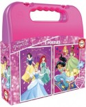 Puzzle Educa - Disney Princess Case, 2x48 piese (17640)