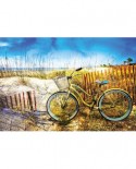 Puzzle Educa - Bike in the dunes, 1000 piese, include lipici puzzle (17657)