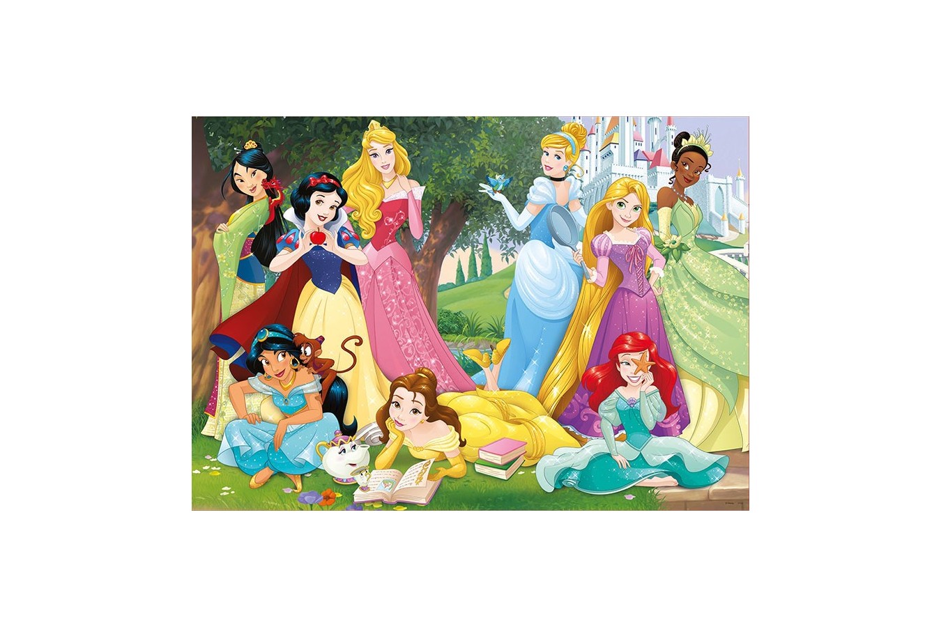 Puzzle Educa - Disney Princesses, 500 piese, include lipici puzzle (17723)