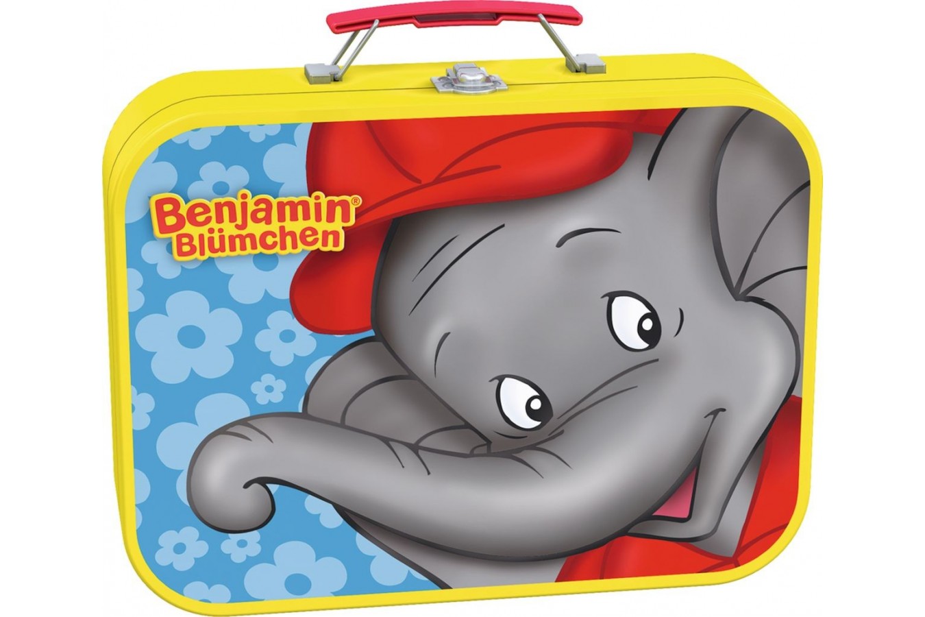 Puzzle Schmidt - Benjamin, elefantul, 2x26 + 2x48 piese, cutie metalica (55594)
