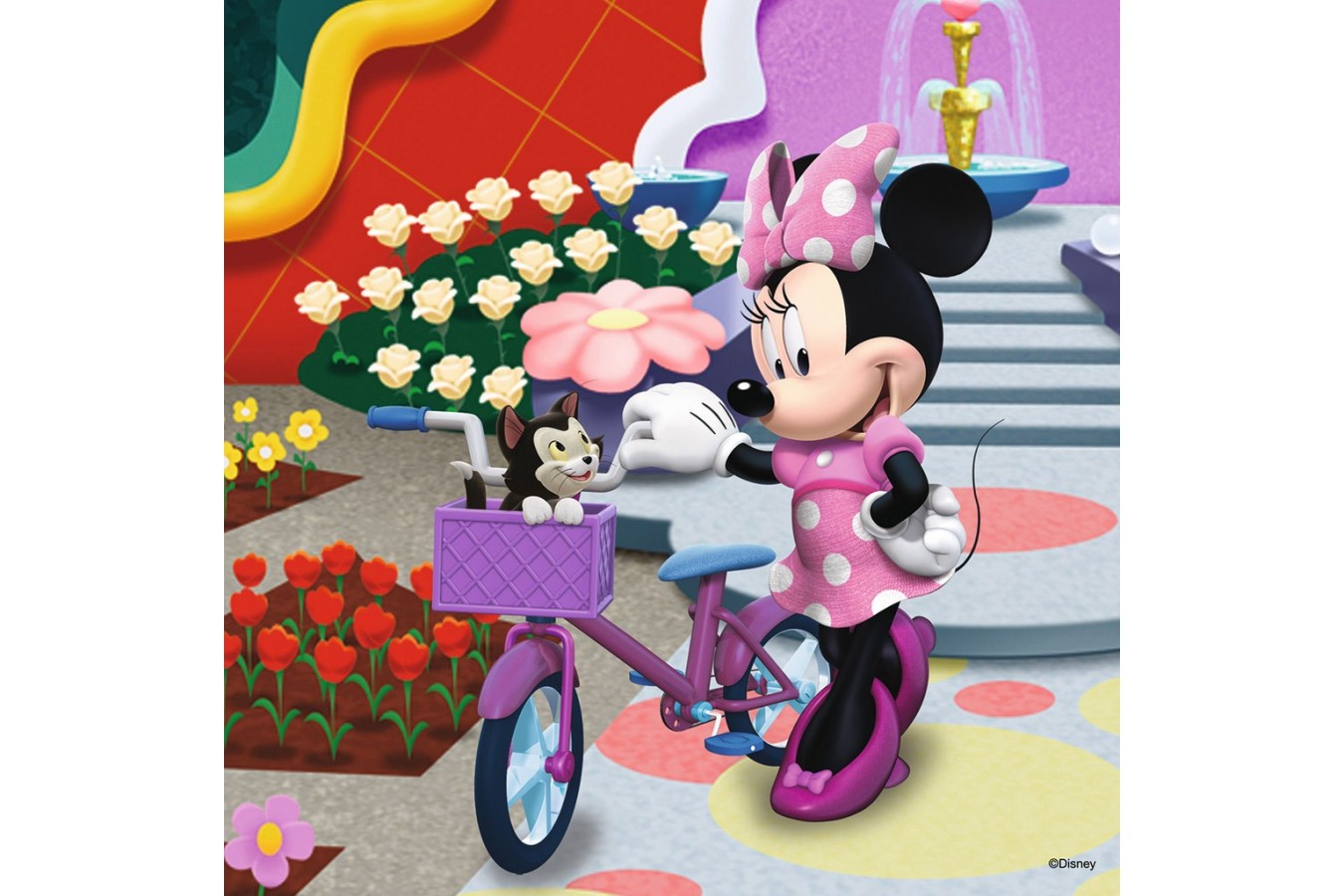 Puzzle Ravensburger - Minnie Mouse, 3x49 piese (09416)
