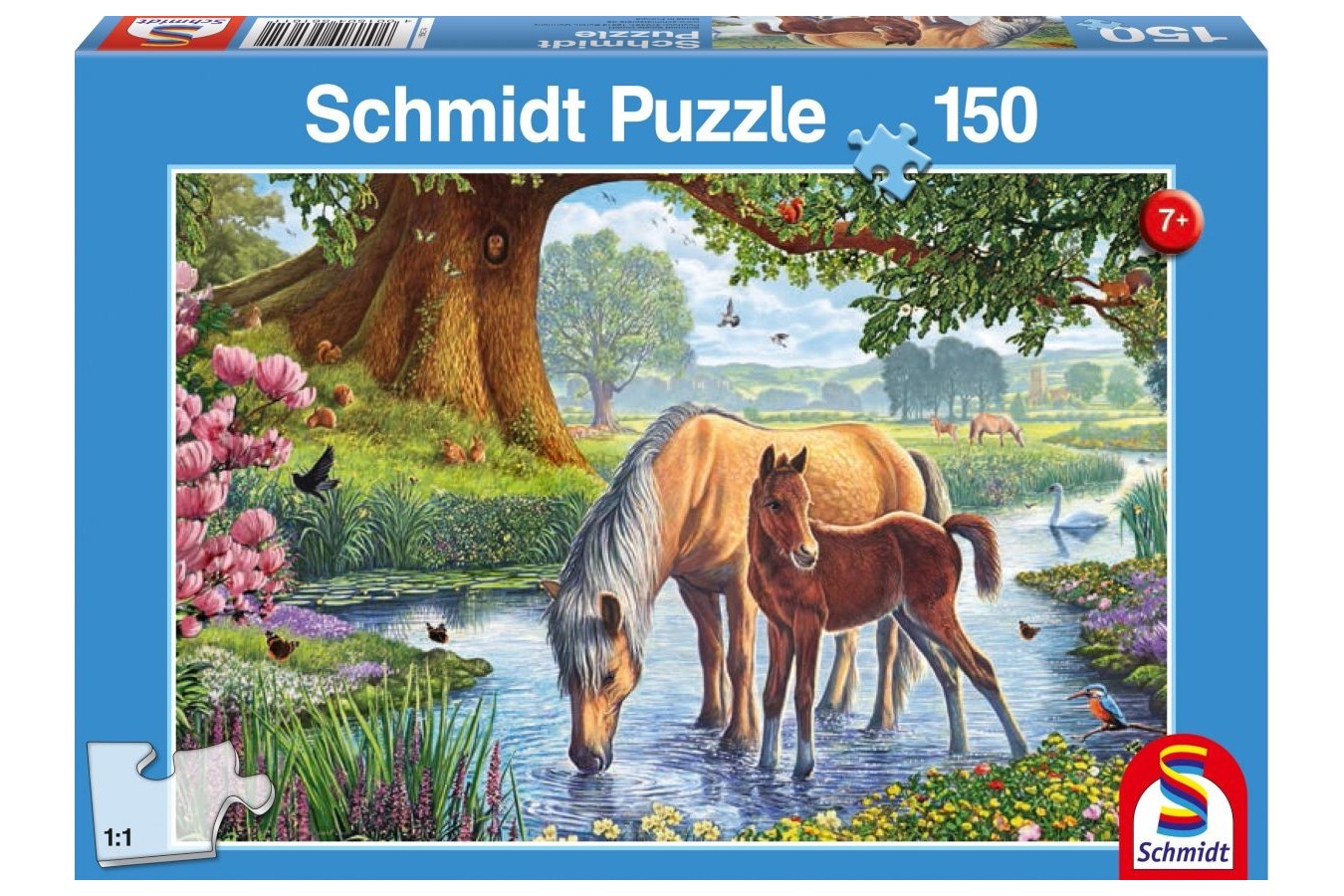 Puzzle Schmidt - Cai la adapat, 150 piese (56161)