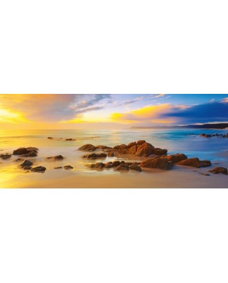 Puzzle panoramic Schmidt - Mark Gray: Plaje prietenoase, Tasmania, Australia, 136 piese (59364)