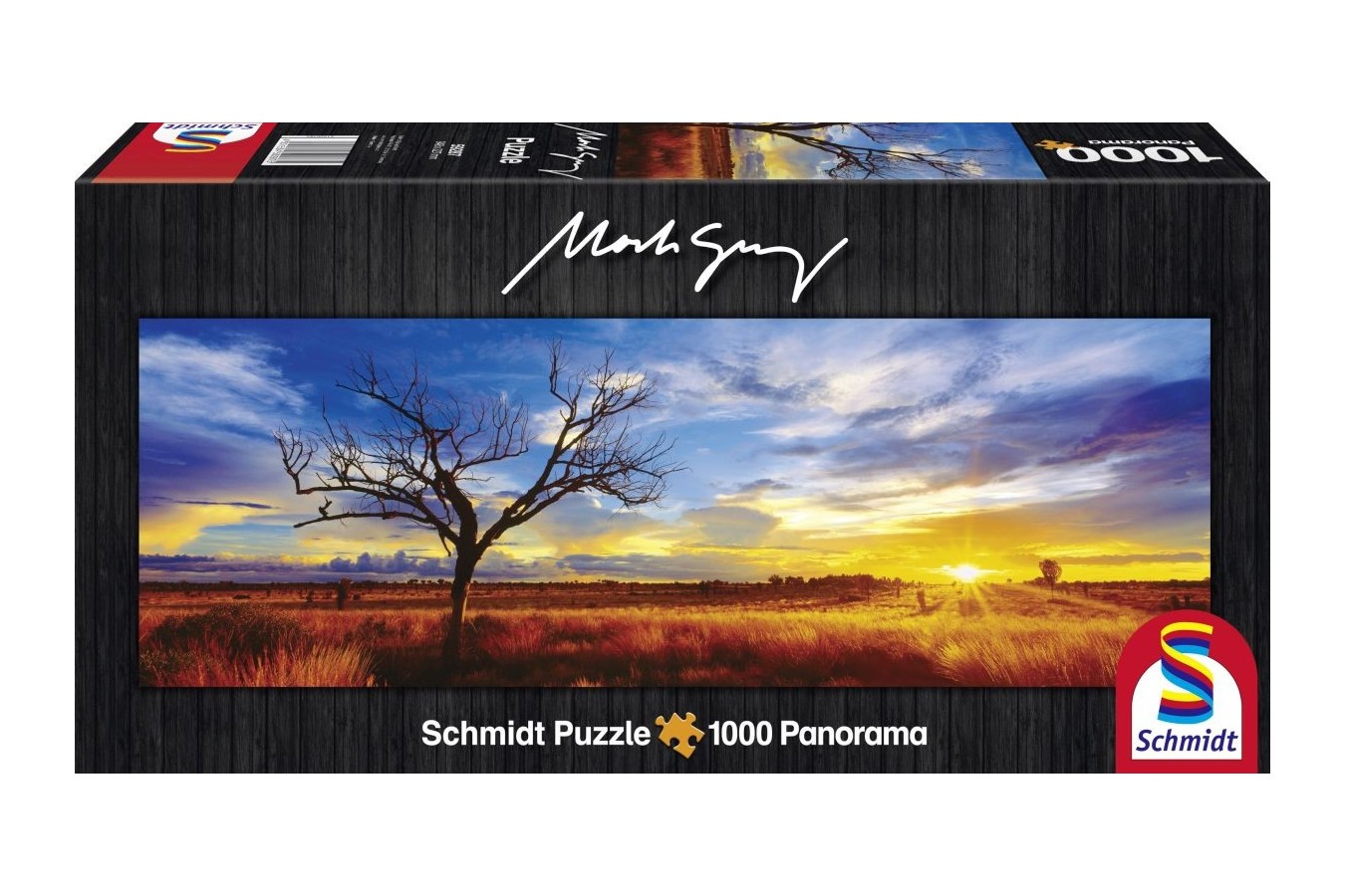 Puzzle panoramic Schmidt - Desertul Oak in lumina apusului, 1000 piese (59287)