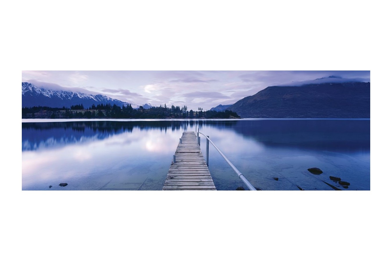 Puzzle panoramic Schmidt - Lacul Wakatipu, Noua Zeelanda, 1000 piese (59291)
