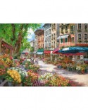 Puzzle Schmidt - Sam Park: Piata de flori din Paris, 1000 piese (58561)