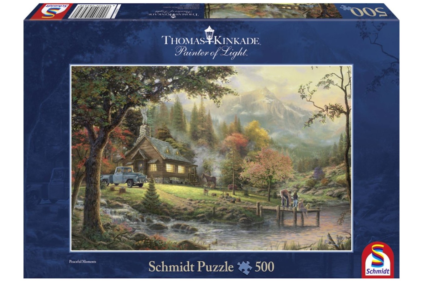 Puzzle Schmidt - Thomas Kinkade: Momente de pace, 500 piese (58465)