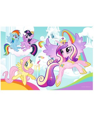 Puzzle de colorat Trefl - Color Puzzle - My Little Pony, 20 piese (55034)