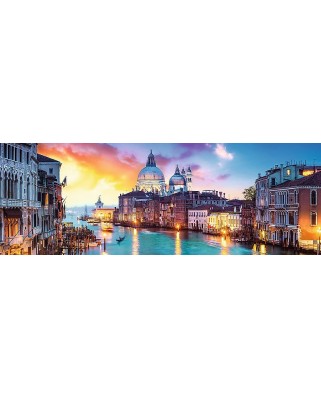 Puzzle panoramic Trefl - Canal Grande, Venice, 1000 piese (61524)