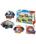 Puzzle Trefl - Baby - Thomas and Friends, 2/3/4/5 piese (58954)