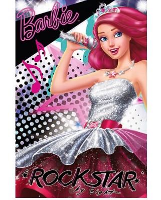 Puzzle Trefl - Barbie Rock and Royals, 54 piese mini (53274)