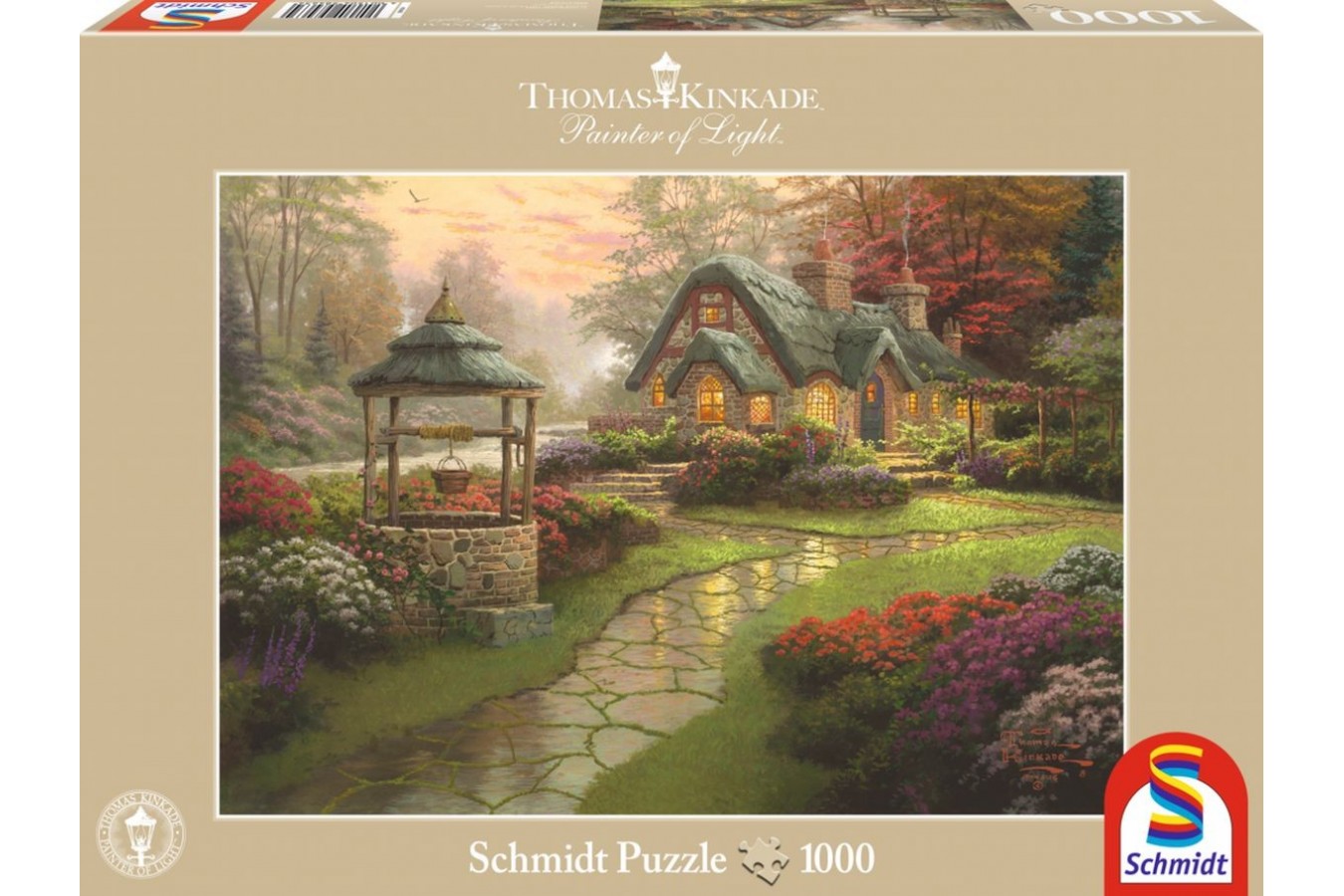 Puzzle Schmidt - Thomas Kinkade: Conacul dorintelor, 1000 piese (58463)
