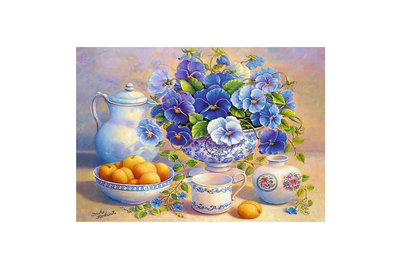 Puzzle Trefl - Blue Bouquet, 1000 piese (64817)