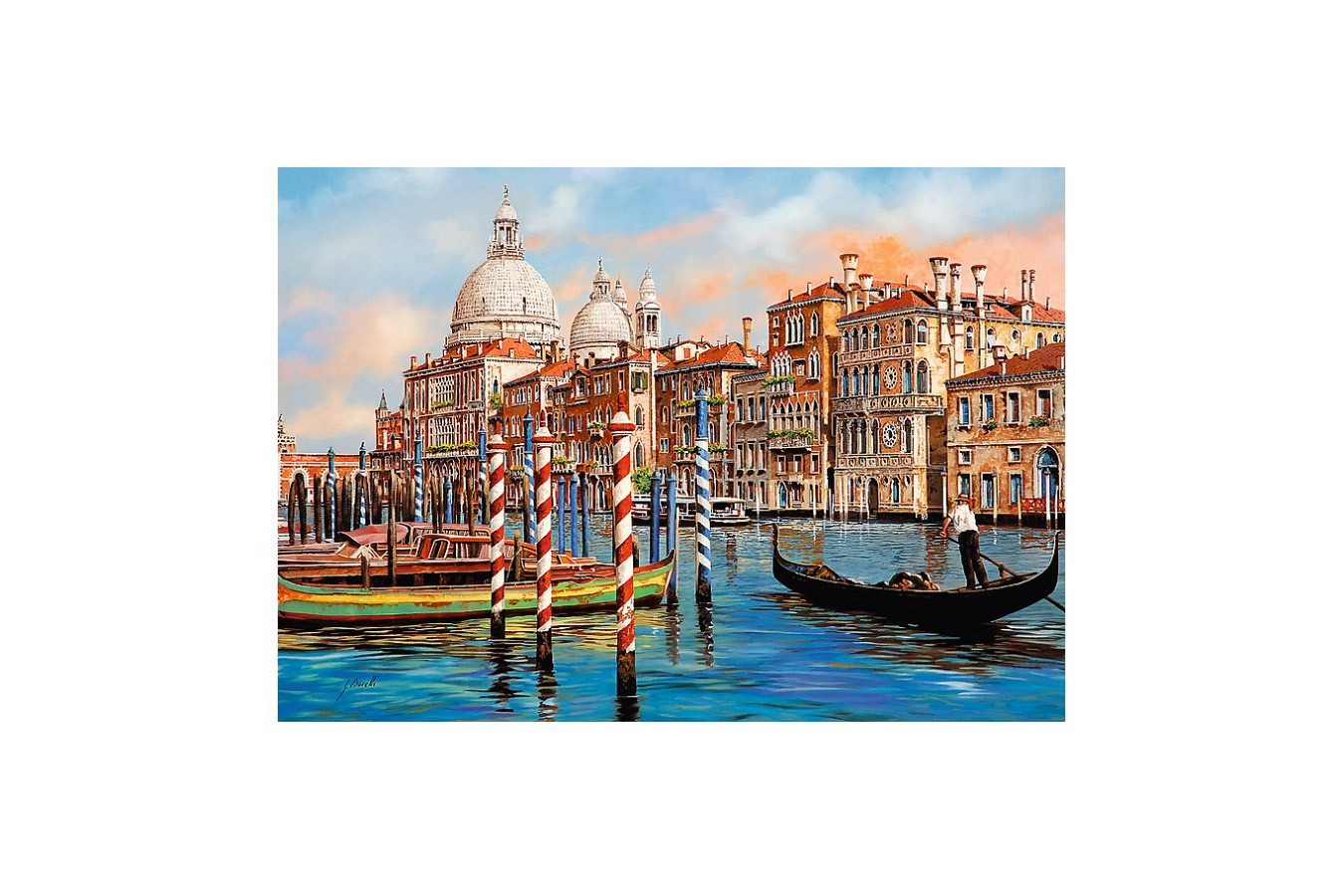 Puzzle Trefl - Canal Grande, Venice, 1000 piese (64815)