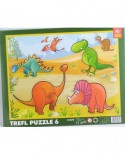 Puzzle Trefl - Dinosaurs, 6 piese (11342)